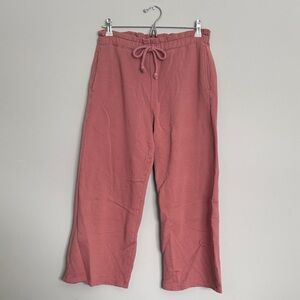 Abercrombie & Fitch crop Pink Pants